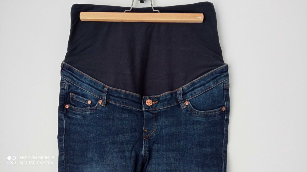 Jeansy ciążowe H&M