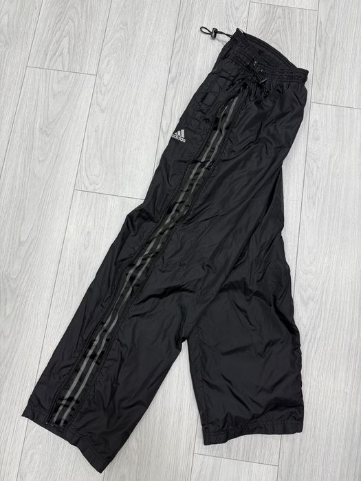 Adidas vintage штани спортивні широкі нейлонові спортивки адидас y2k