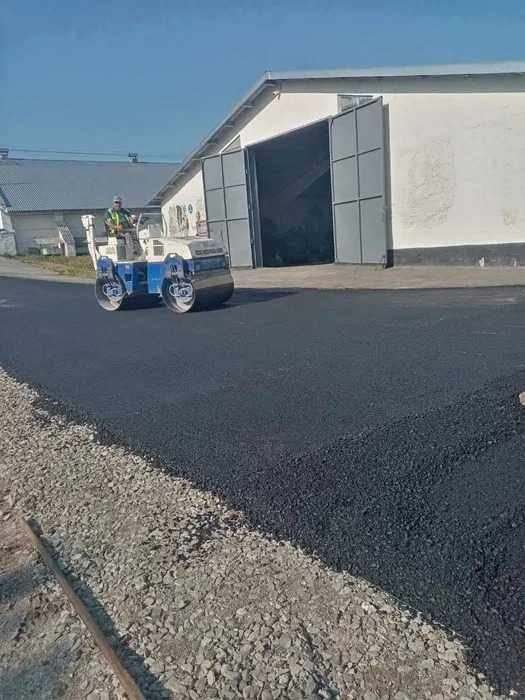 Асфальтирование отсыпка дорог асфальтной крошкой Киев и Область - ровное покрытие без грязи и ям