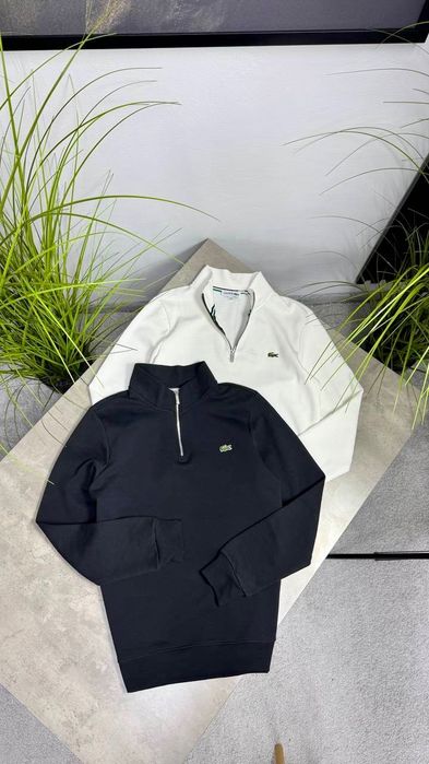 ‼️NEW‼️БЕЗ ПРЕДОПЛАТ‼️Мужской свитшот полу замок лакоста Lacoste | полу зип лакоста | полу замок Lacoste | мужска кофта 1/3 лакоста | Lacoste |