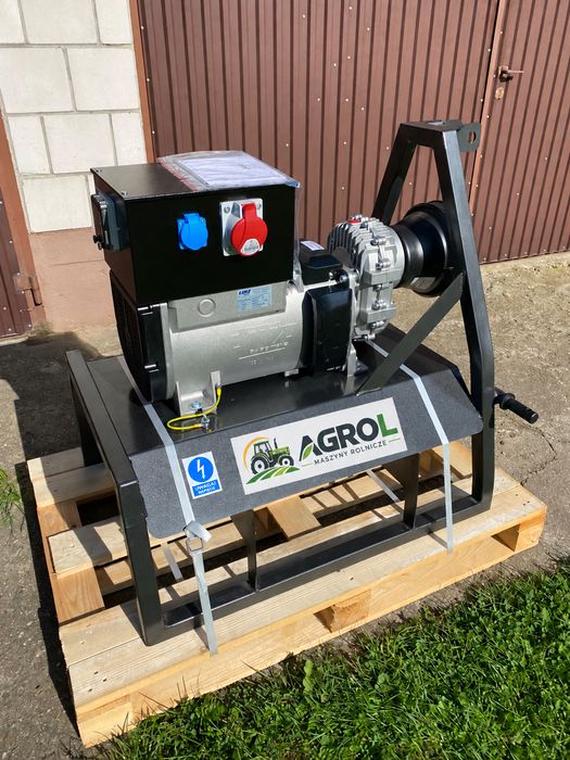 Generator 22 kVA na WOM, przekładnia olejowa