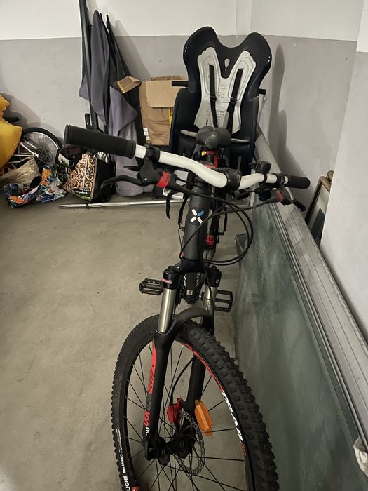 Bicicleta BTWIN Rockrider 540 com cadeira