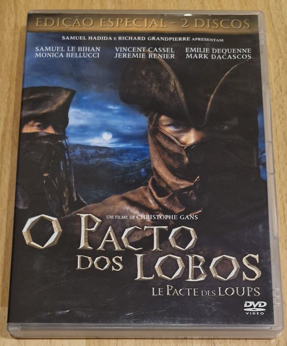 Dvd O Pacto dos lobos  Edição especial