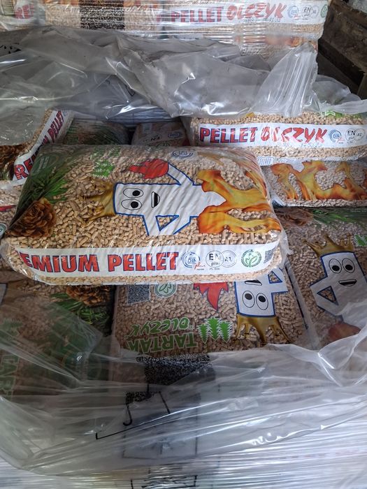 Pellet Olczyk PREMIUM Pelet sosnowy A1  DIN plus EN Plus 6mm