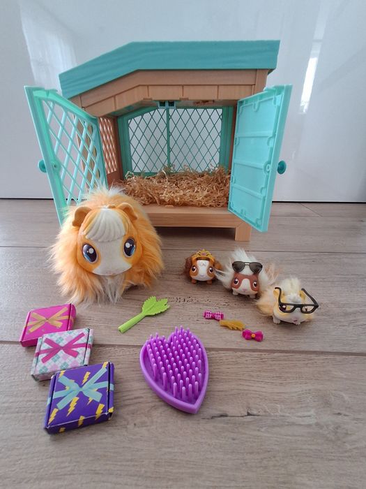 Interaktywna Świnka Morska Mama Surprise Little Live Pets + 3 małe świnki