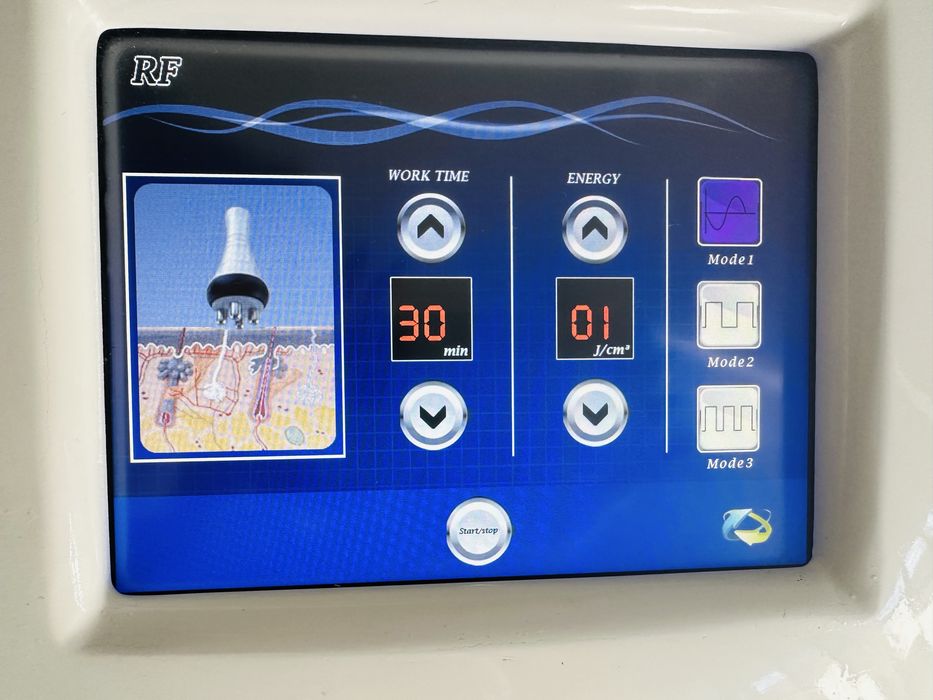 Máquina profissional 2 criolipólise + 5 tratamentos + caixa e manual