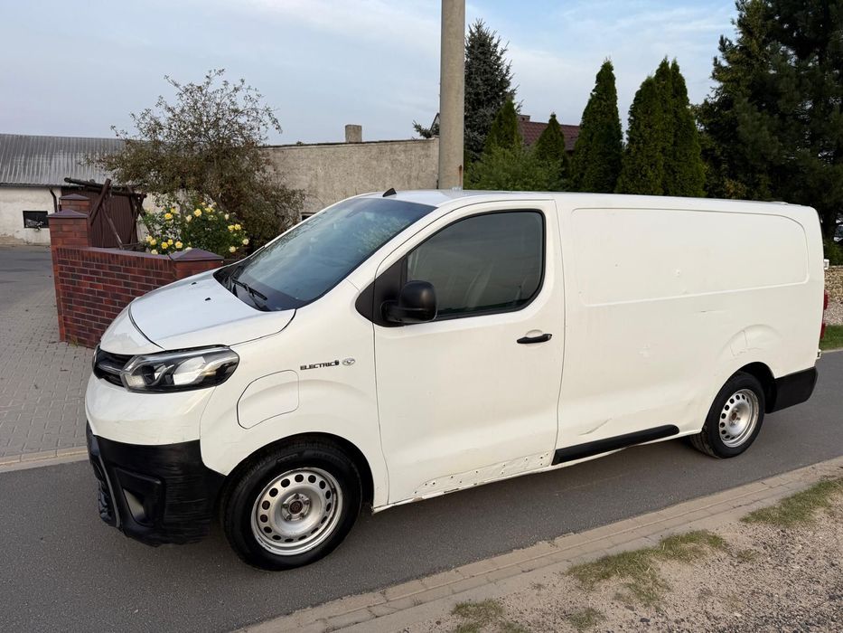 Toyota PROACE Electric _ LONG _ 100% ELEKTRYCZNY  _ 136KM AUTOMAT _ Długi, Tablet, Skóra _ DUŻA BATERIA 75 kWh