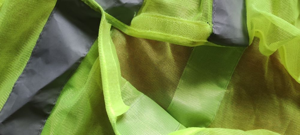 Світловідбиваючий жилет зелений, XL, XXL