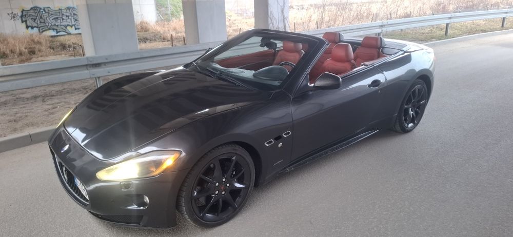 Maserati Gran turismo cabrio zarejestrowany