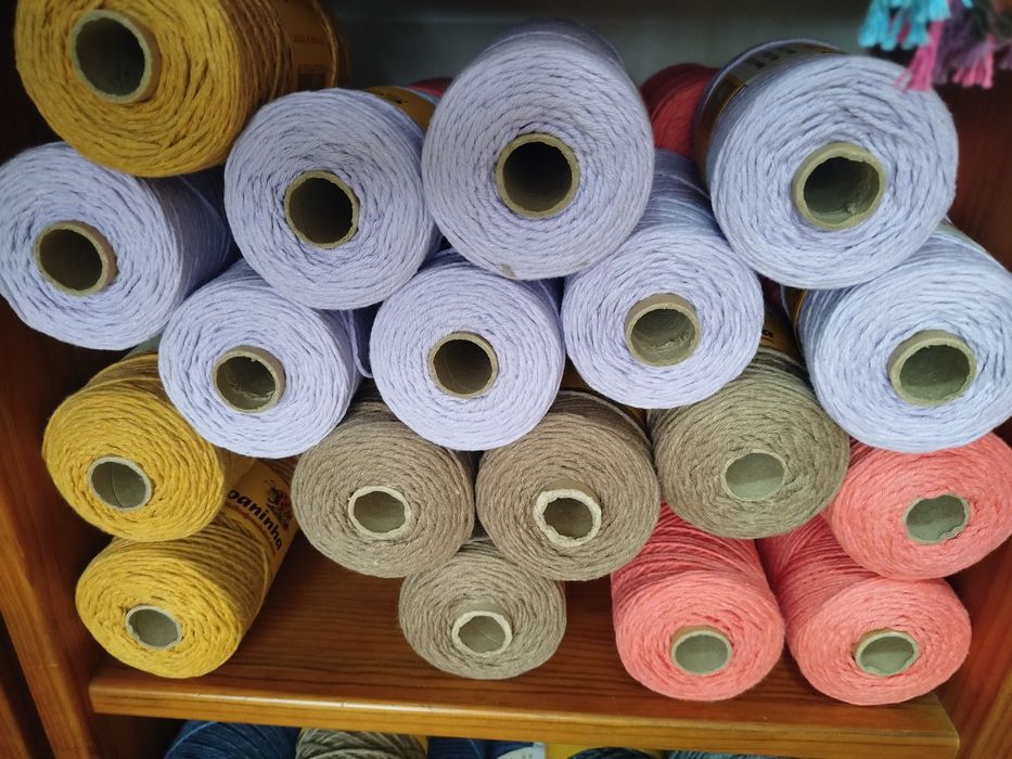 Barbante, várias cores  2,5mm