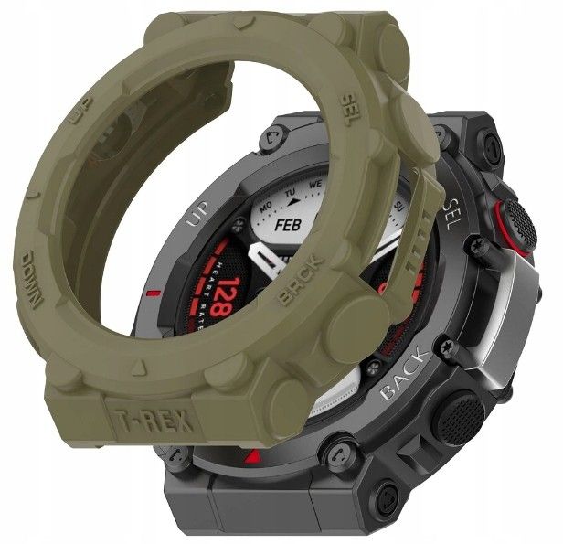 2 x Szkło Hartowane 9H + Etui Xiaomi Amazfit T-REX 2