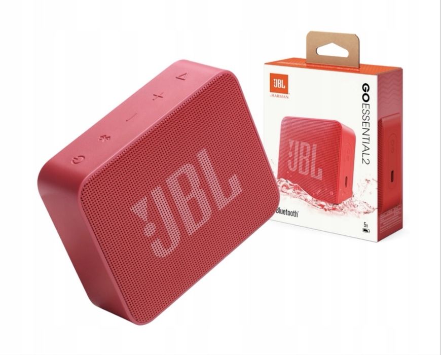 Nowy Głośnik mobilny JBL GO Essential Czerwony