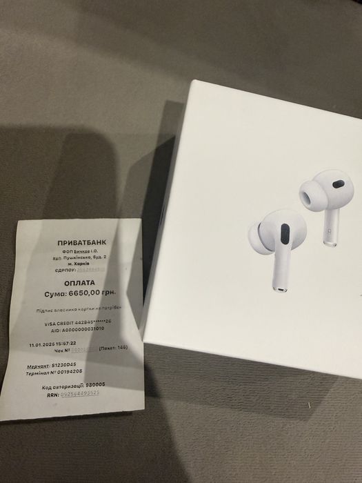 Беспроводные Bluetooth наушники Airpods pro 2