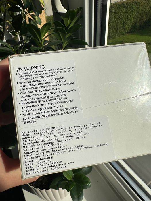 Zestaw kamery cofania AUTO-VOX W7 z cyfrową bezprzewodową kamerą