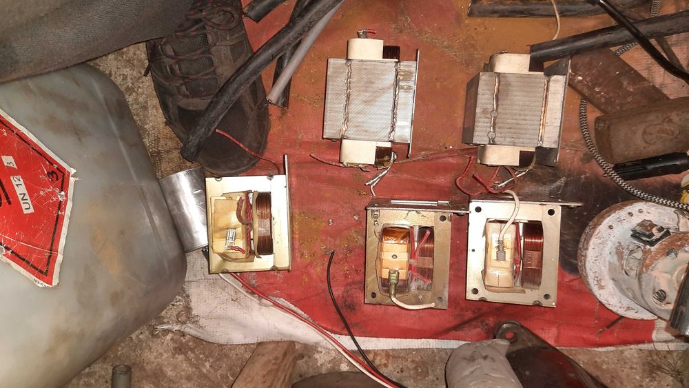 Transformatory z mikrofalówek