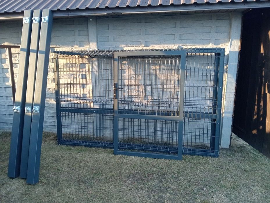 Brama dwuskrzydłowa  panelowa 5m+1 m