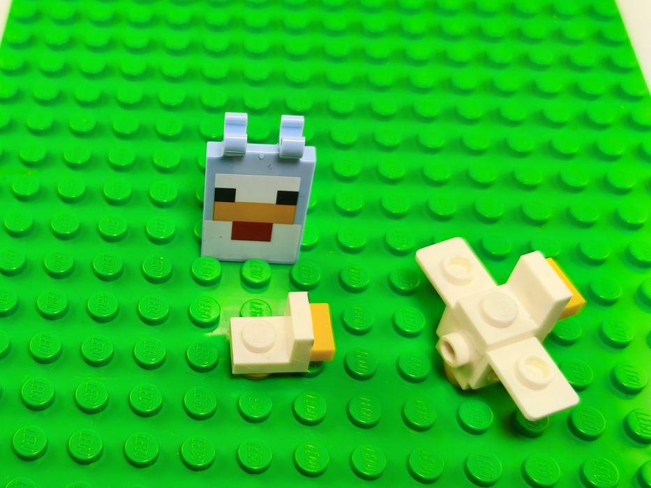 LEGO Minecraft kurczaki chicken