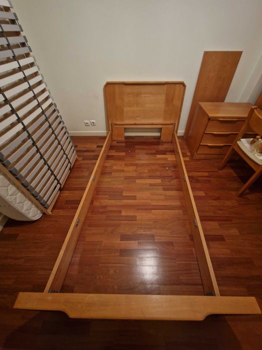 Cama de solteiro Olaio