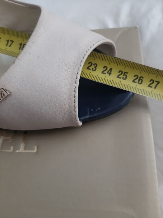 Półbuty damskie bez palców roz 39