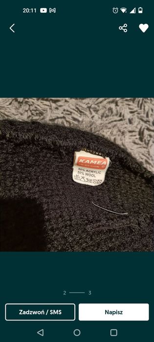 Czapka damska ciepła z wełną.