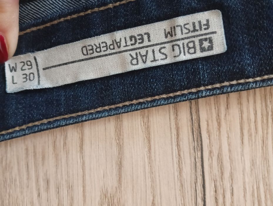 Spodnie jeansy damskie Big star