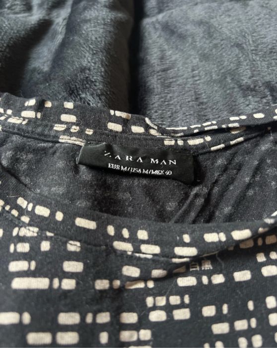 T-shirt Zara Man, com padrão