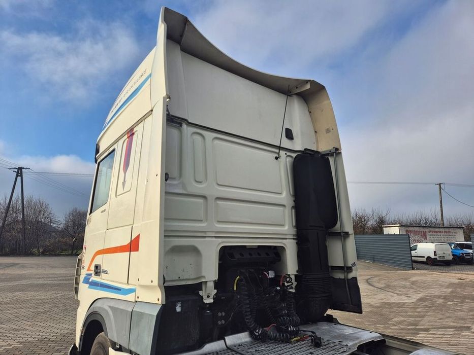 kabina biała kompletna daf xf 106 euro 6 lift super space cab