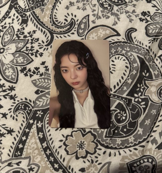 Karta Lia Itzy Gold kpop