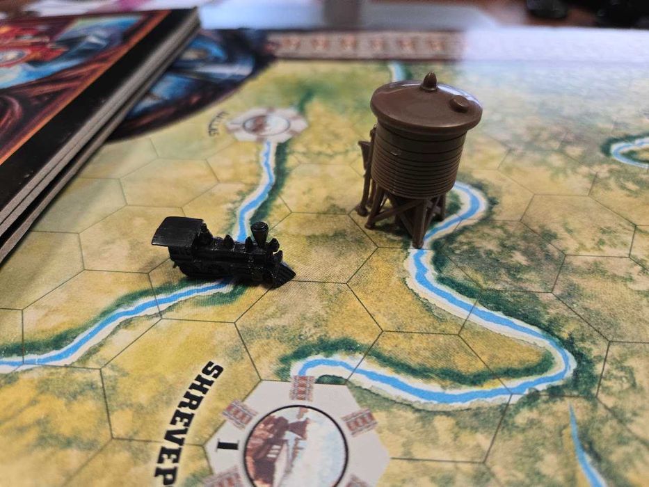 Railroad Tycoon gra planszowa wersja angielska