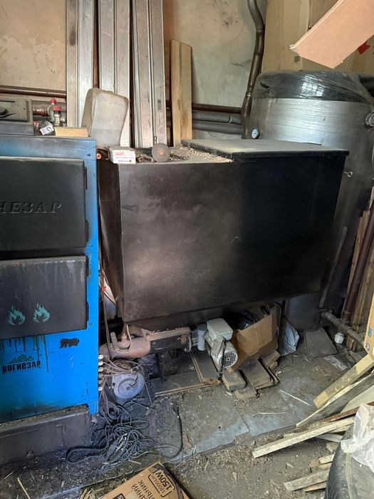 Котел комбінований пілети+дрова Вогнезар 32 кВ