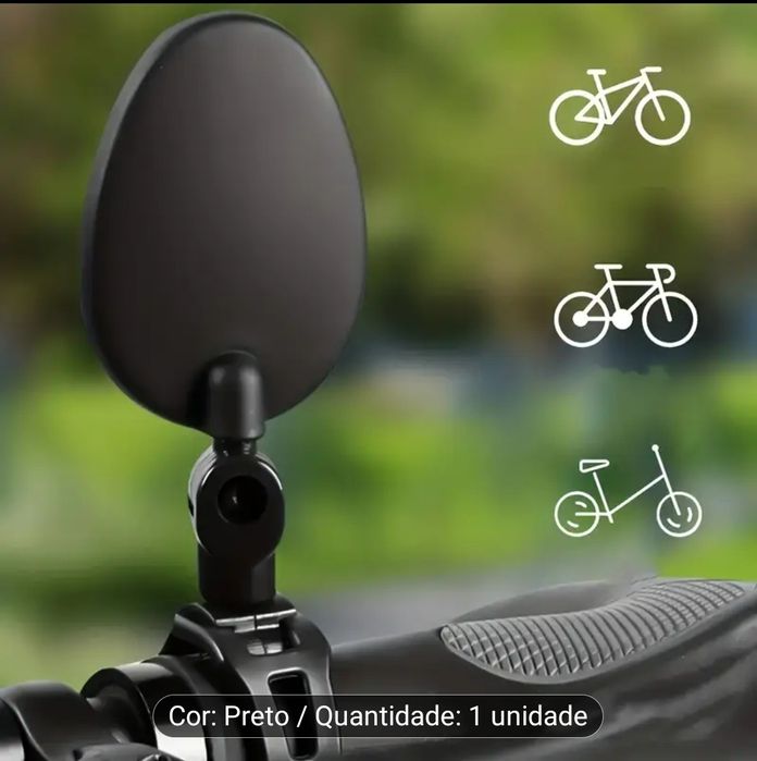 Espelho para bicicleta ou trotineta