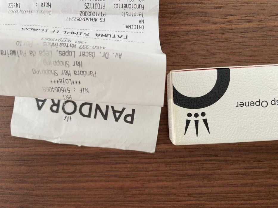 Porta-Chaves Abridor de Pulseiras da Pandora novo e embalado