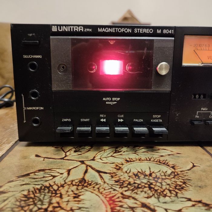 Stary magnetofon unitra ZRK 8041