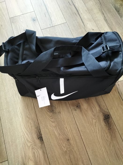 Torba +plecak Nike czarny okazja zestaw podróżny torba podróżna treningowa trening