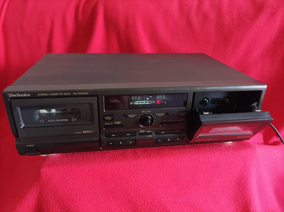 Leitor Gravador Technics  RS-TR373M2 Duplo Tape  Autoreverse