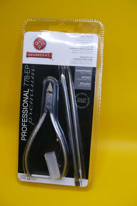 Alicate + Empurra Cutículas Profissional