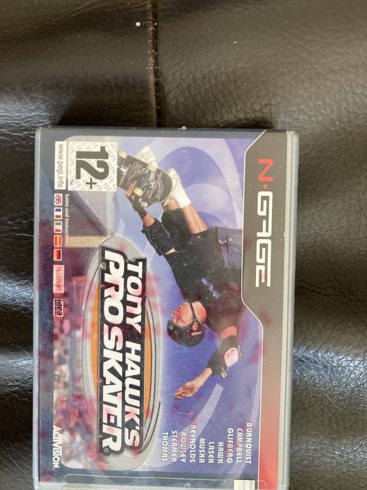 Jogos NGage Pandemonium e Tony Hawk