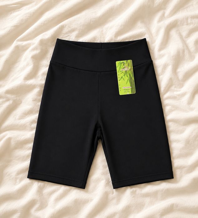 Legginsy damskie krótkie prążkowane rozmiar 2 xl