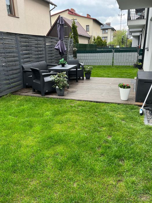 Mieszkanie bezczynszowe z ogródkiem