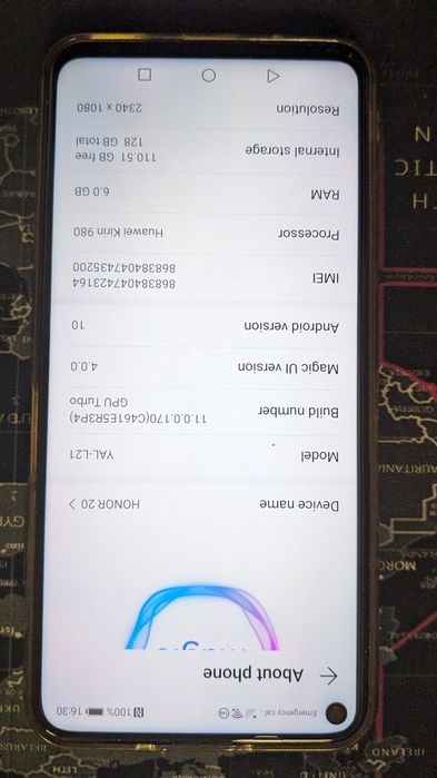 Смартфон Honor 20