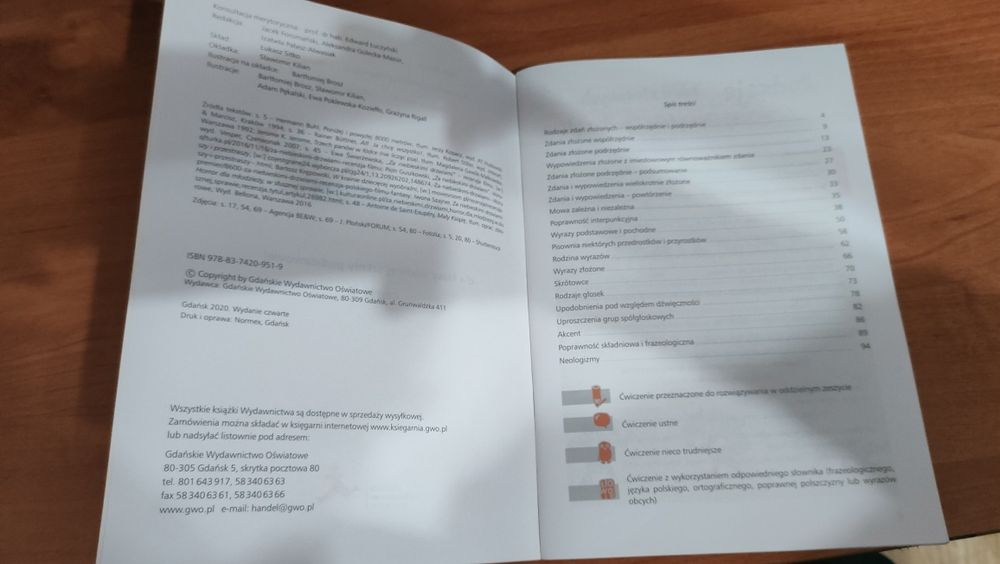 Zeszyty ćwiczeń j.polski kl. 7