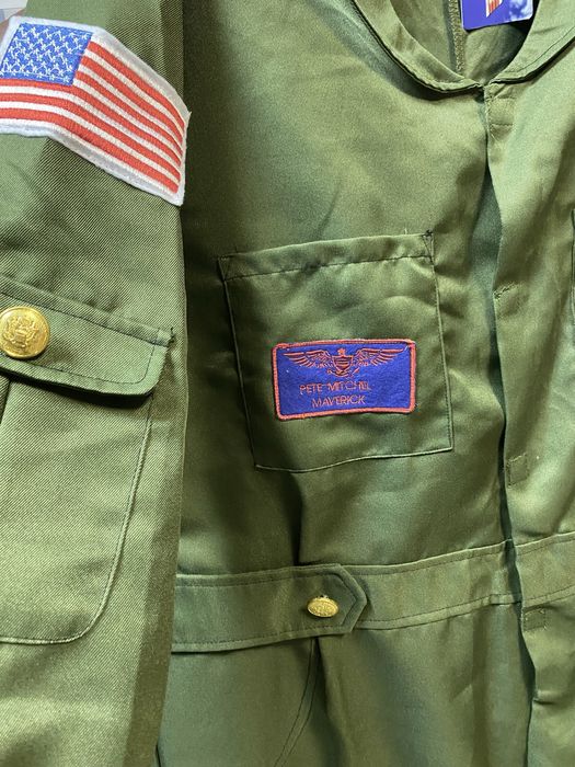 Top Gun костюм, комбез L/XL