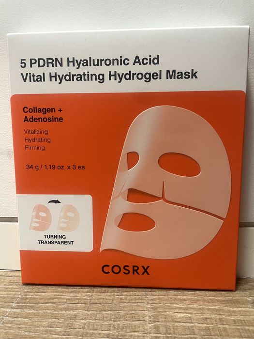 COSRX 5 PDRN Hyaluronic Acid Vital Hydrating Hydrogel Mask Set