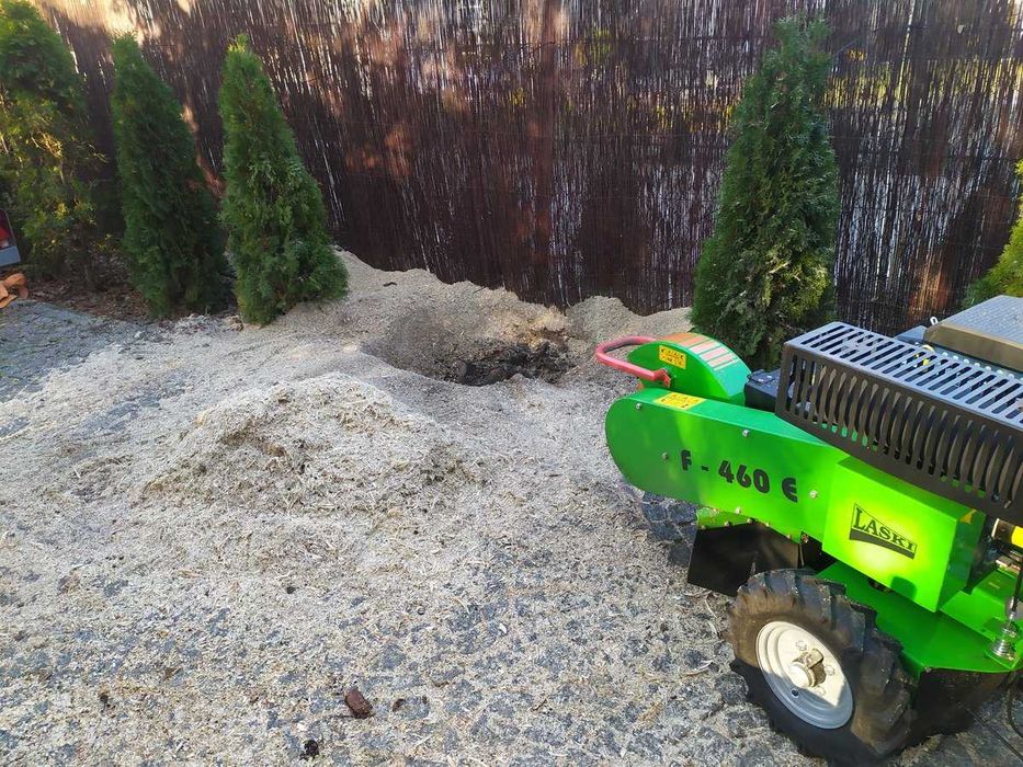 FREZOWANIE pni drzew | USUWANIE karp | karczowanie | wyrywanie