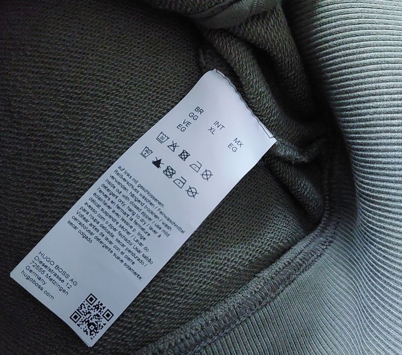 Hugo Boss nowa bluza męska z kapturem r. XL