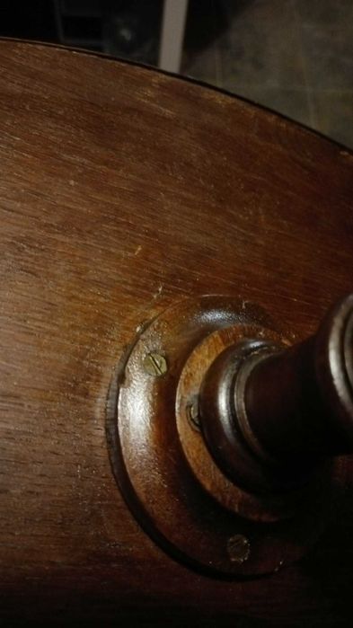 Antiguidades/Coleções Mesa de Apoio Francesa B. Altman & Co. (Anos 20) – Mogno e Latão