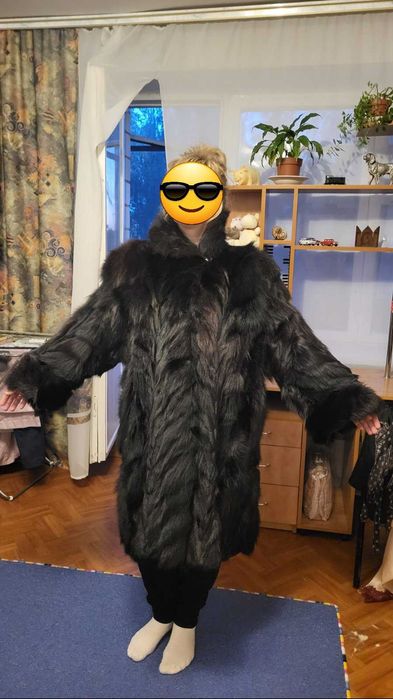 Шуба лисиця натуральна