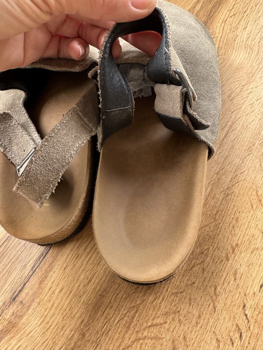 Замшеві клоги 26 см