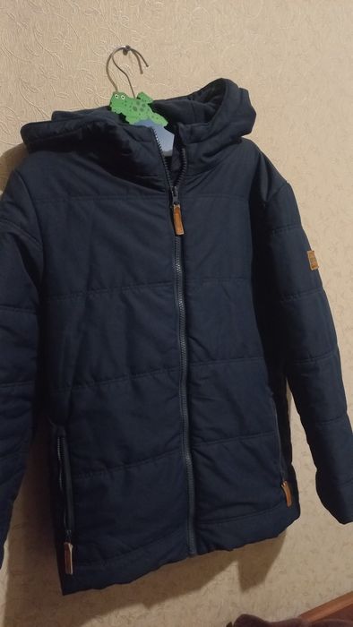Утеплена куртка для хлопчика 146р.