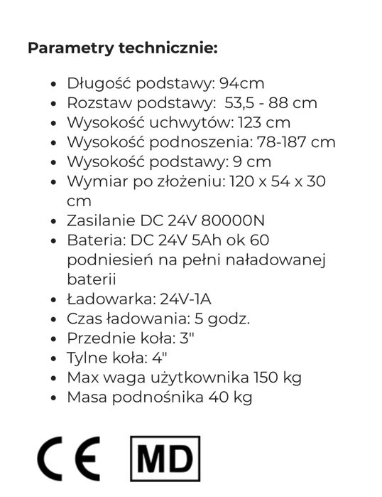 Podnosnik pacjenta